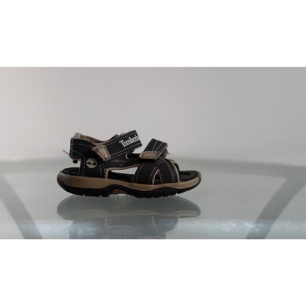 Timberland Mad River 2-Strap Brown Sandals Toddler Shoes Size 5 Brown 43862 - Picture 4 of 9